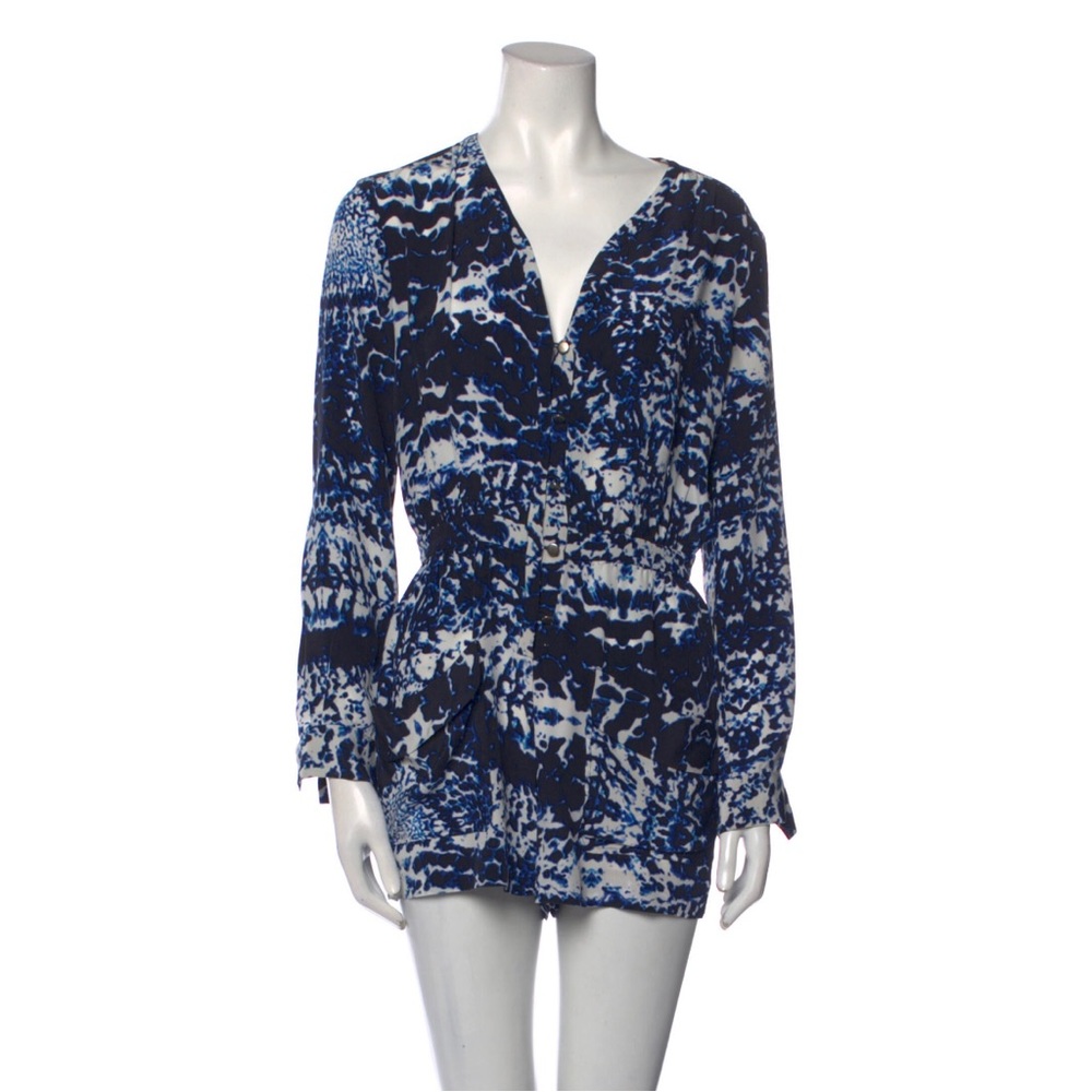 Intermix romper blue worn once $296